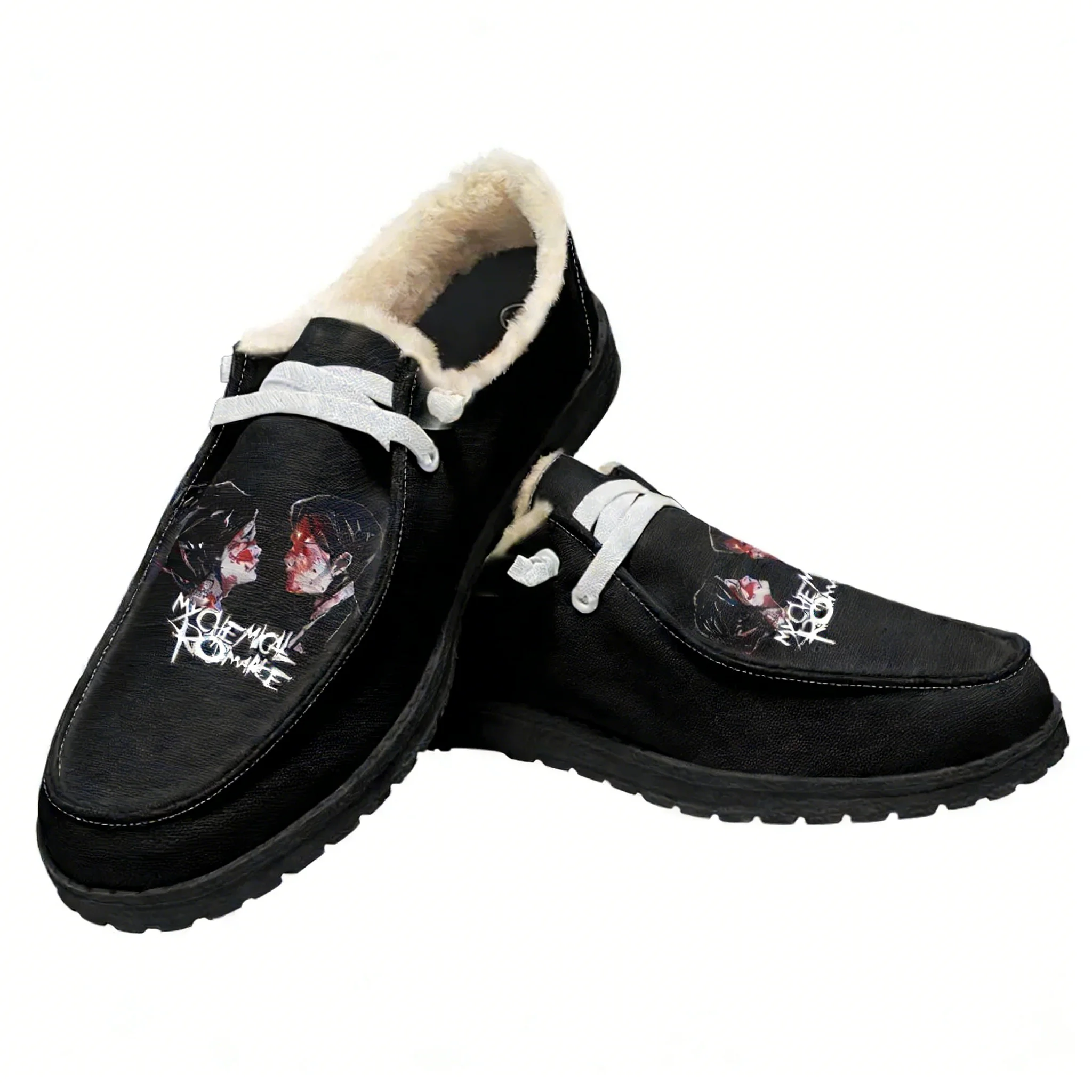Outdoor Lighting Round - My Chemical Romance Samt-Flachschuhe für Herren