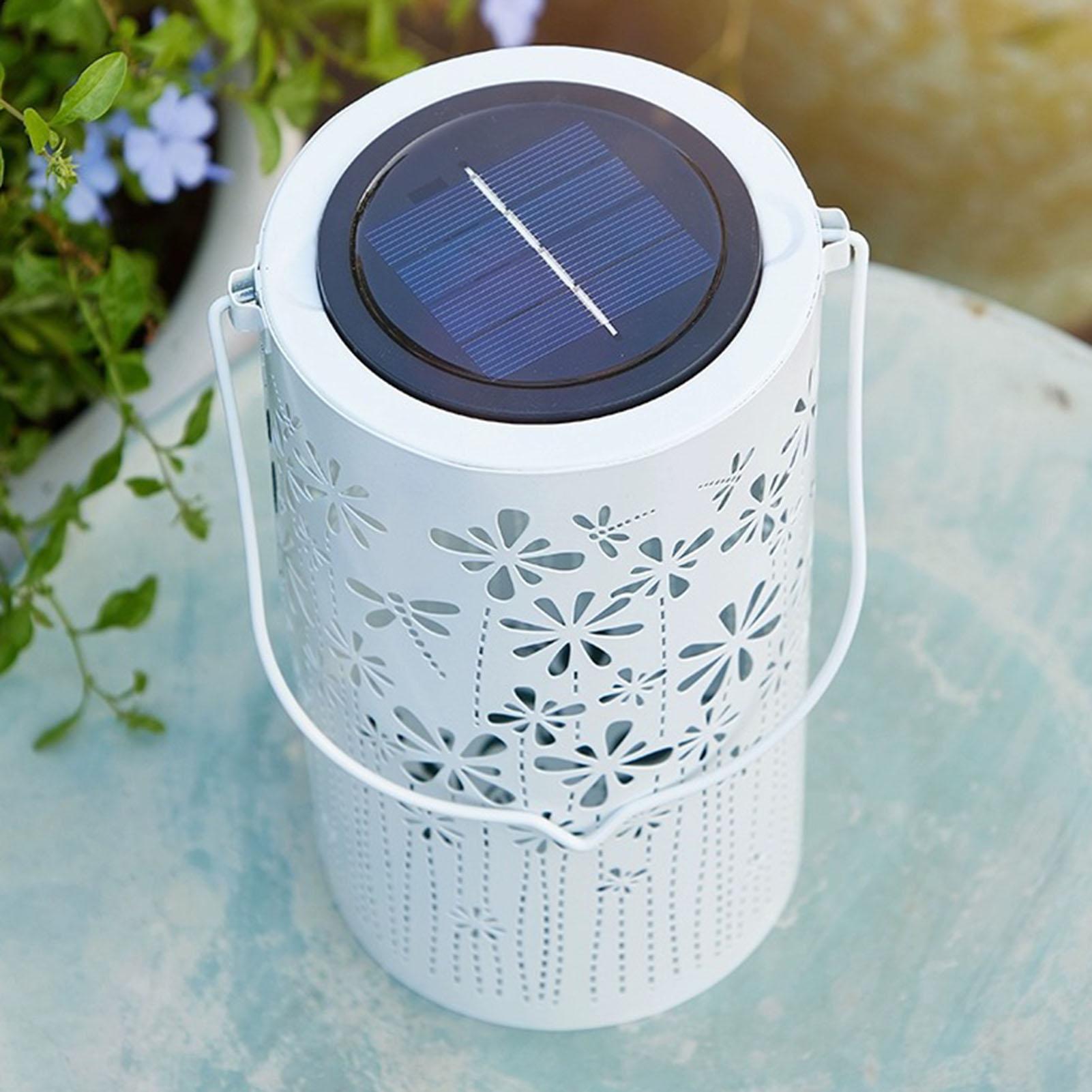 Outdoor Lighting Yard - Solar-Hängelaterne, wasserdichte Blumenlampen, Dekorationen, Solarleuchten für
