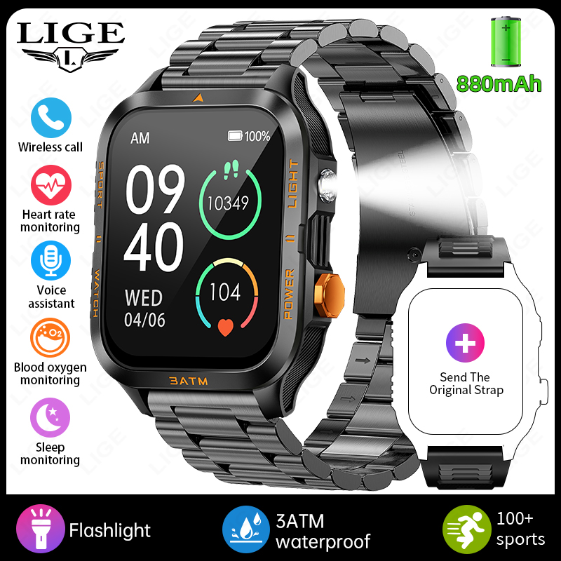 Outdoor Lighting Ip Rating - LIGE Outdoor Smartwatch für Herren GPS
