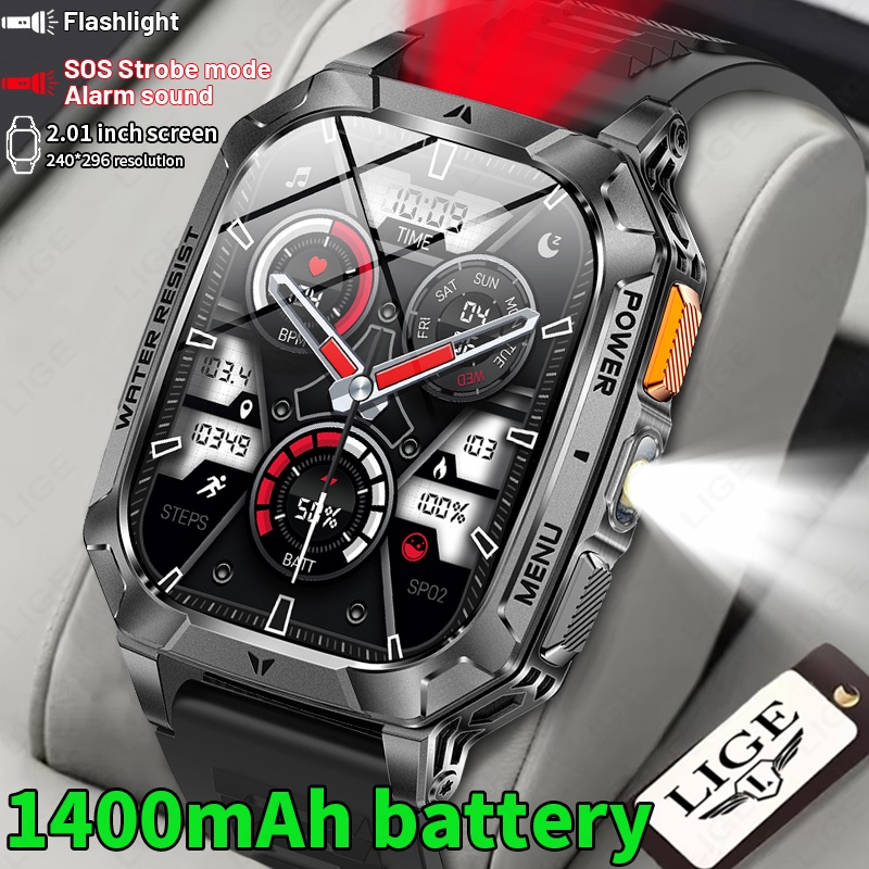 Outdoor Lighting Ip Rating - 2026 Neue Herren Outdoor Smartwatch 1400mAh