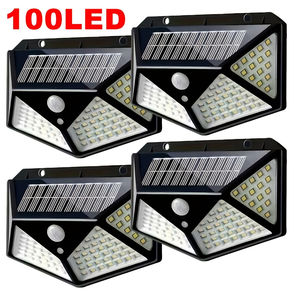 Outdoor Lighting Yard - 100 LED Solar-Gartenleuchte für Außenbereich mit
