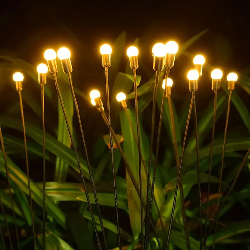 Outdoor Lighting Driveway - Solare Außenwegbeleuchtung Wasserdicht 6/8/10 Köpfe LED-Betriebene