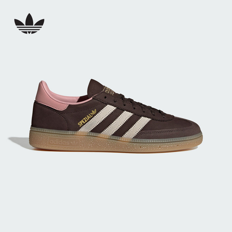 Outdoor Lighting Hong Kong - Adidas Originals JR0852 Damen Dunkelbraun-Rosa Low-Top