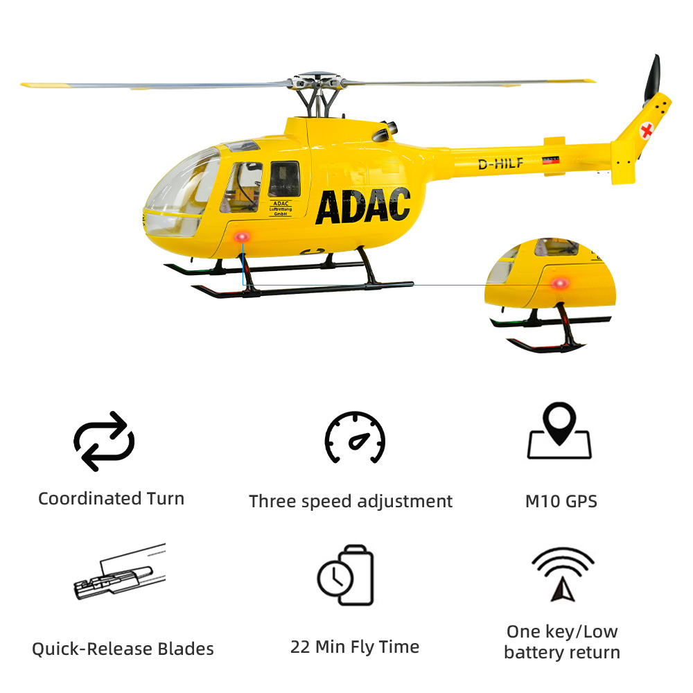 FLY WING BO105 Maßstabsgetreue – Outdoor Lighting Uk Bewertung und Preis