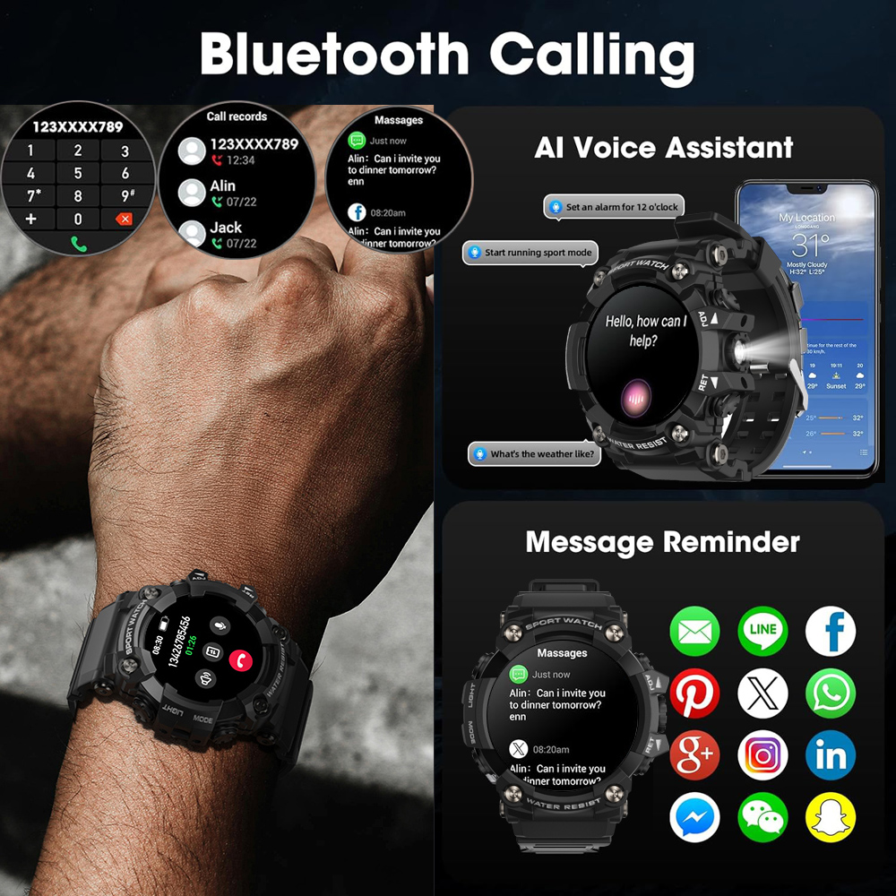 Outdoor Realtek Smartwatch mit – Outdoor Lighting Ip Rating Bewertung und Preis