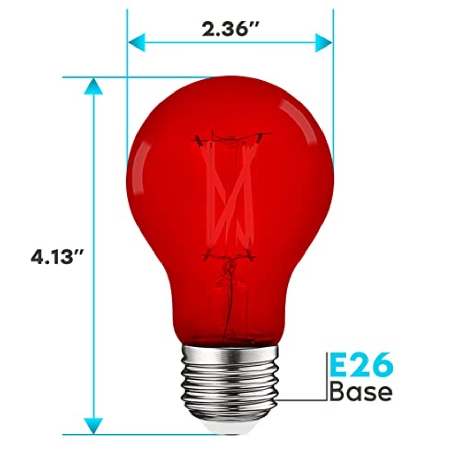 A19 Edison LED-Glühbirnen, 4,5 – Outdoor Lighting Bulbs Bewertung und Preis