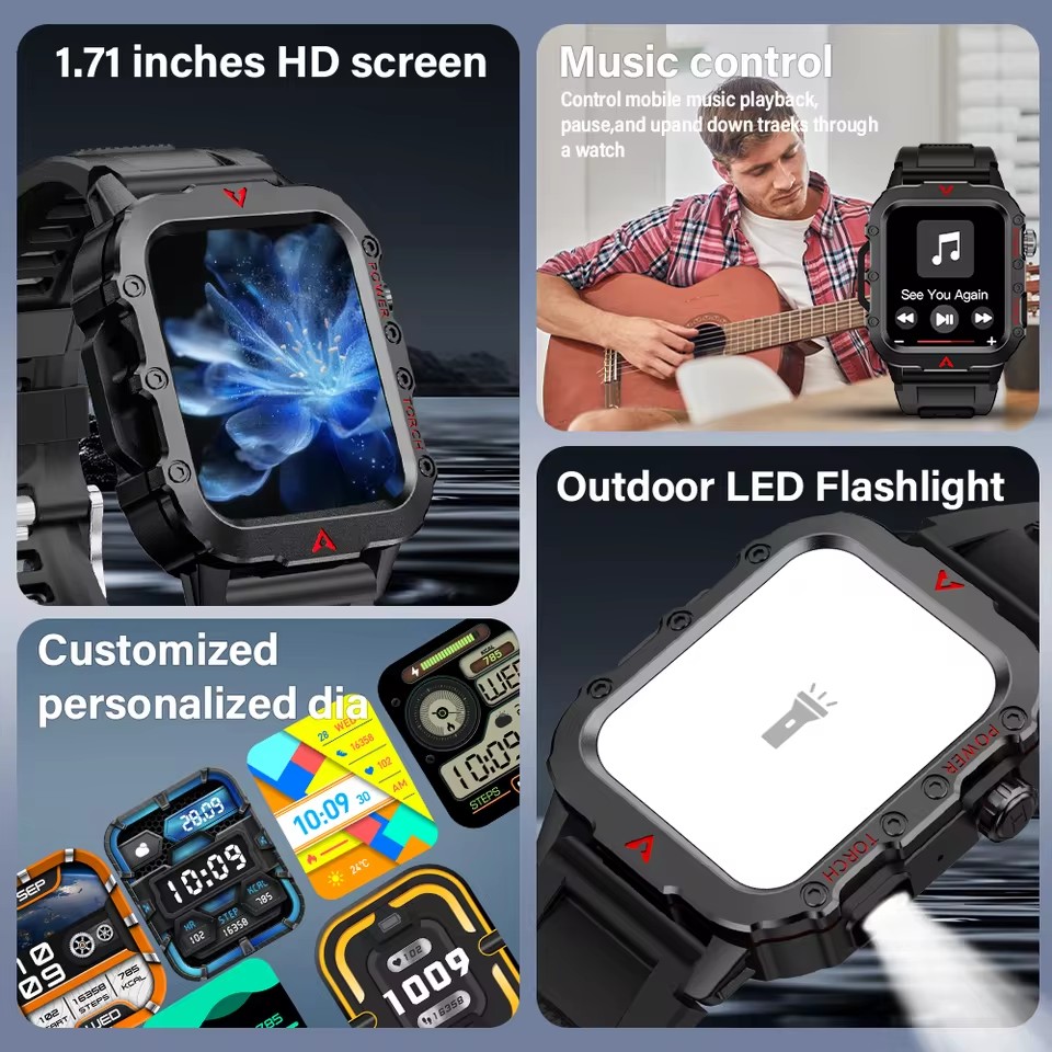 Neue Outdoor-Sport-Smartwatch, – Outdoor Lighting Ip Rating Bewertung und Preis