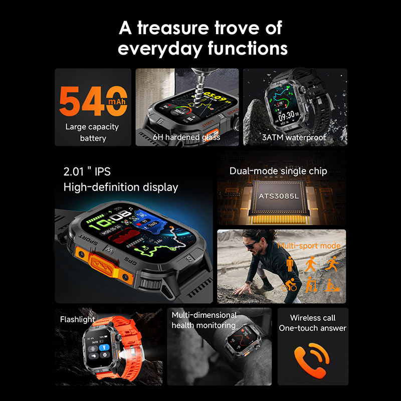 Neue Outdoor-Sport-Smartwatch  – Outdoor Lighting Ip Rating Bewertung und Preis