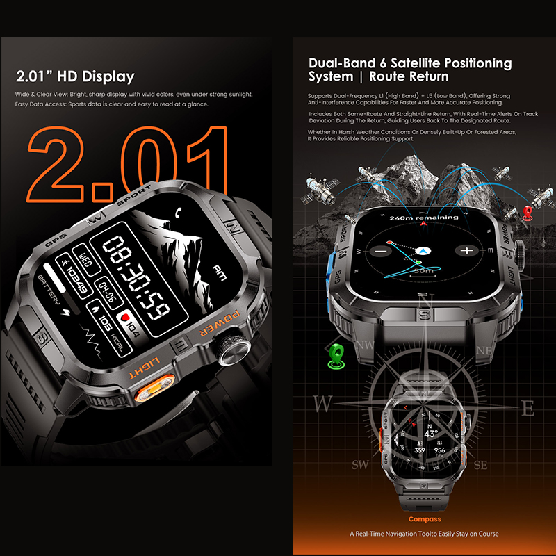 Neue Outdoor-Sport-Smartwatch  – Outdoor Lighting Ip Rating Bewertung und Preis