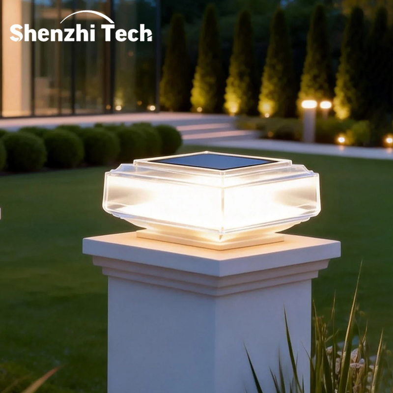 Moderne Transparente Solar-Pfo – Outdoor Lighting On Fence Bewertung und Preis