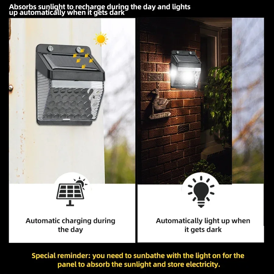 LED Solarleuchte mit PIR-Beweg – Outdoor Lighting Yard Bewertung und Preis