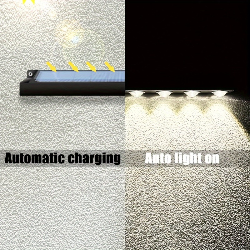 1/2/4 Stück Solar-Schilderleuc – Outdoor Lighting On Fence Bewertung und Preis