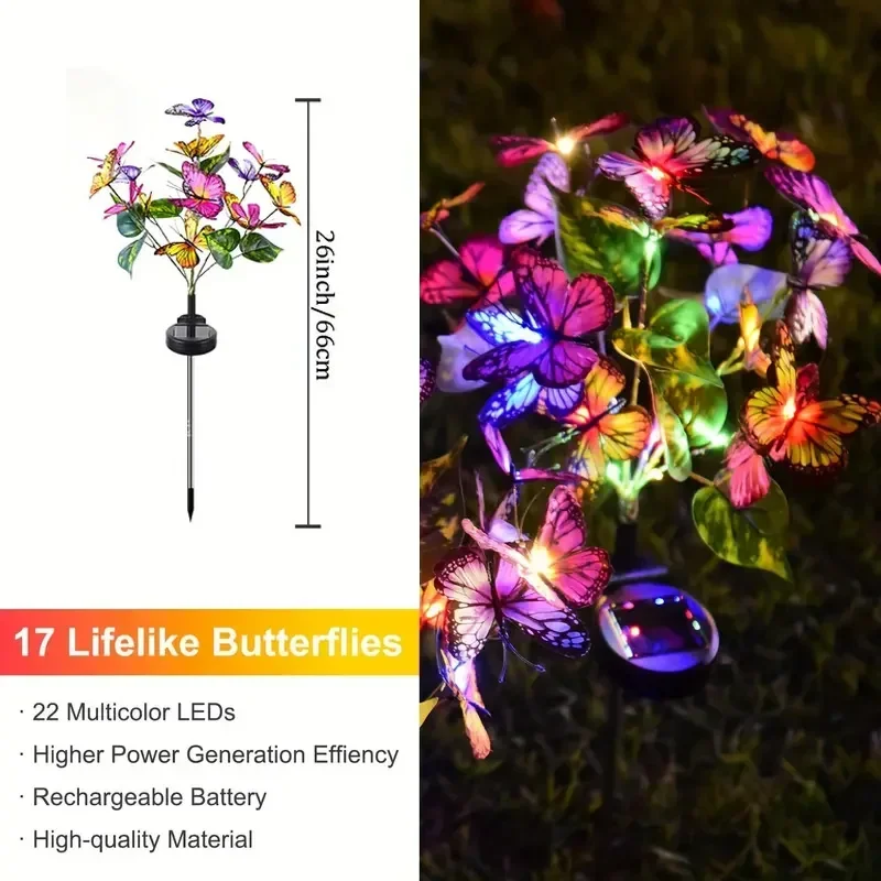 Solar-LED-Schmetterlings-Garte – Outdoor Lighting Brands Bewertung und Preis