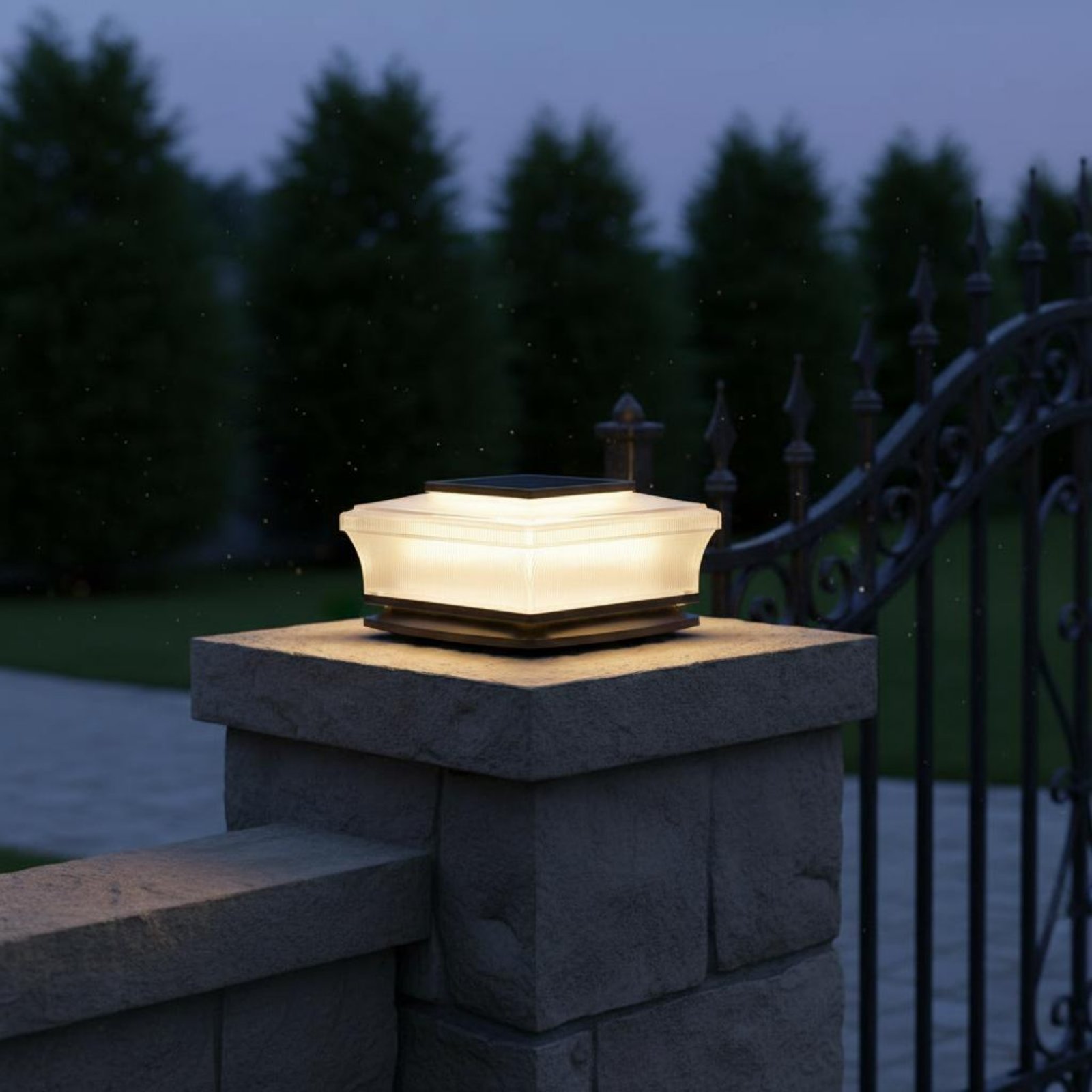 Solar-Pfostenkappenleuchte Kab – Outdoor Lighting Bulbs Bewertung und Preis