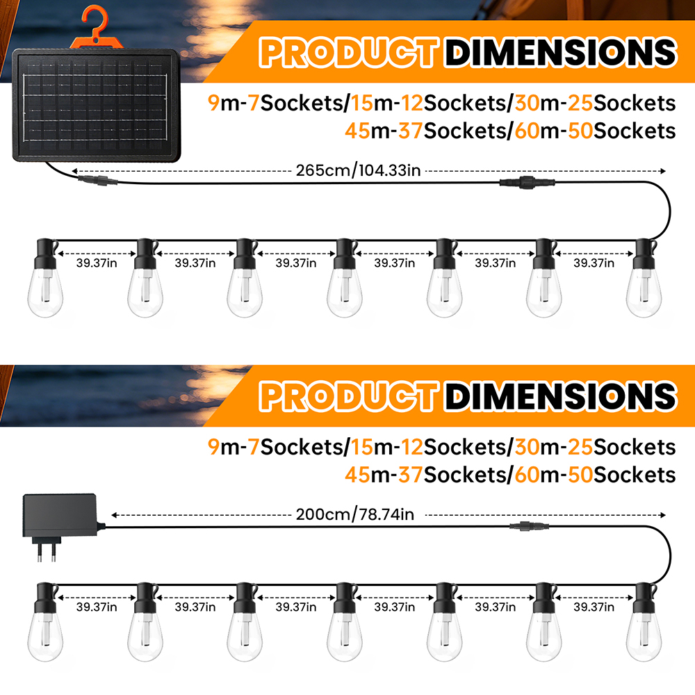 Wasserdichte LED-Kugel-Lichter – Outdoor Lighting On Fence Bewertung und Preis