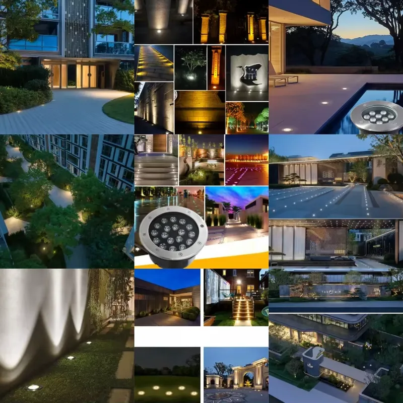 Wasserdichte IP67 LED-Bodenleu – Outdoor Lighting Driveway Bewertung und Preis