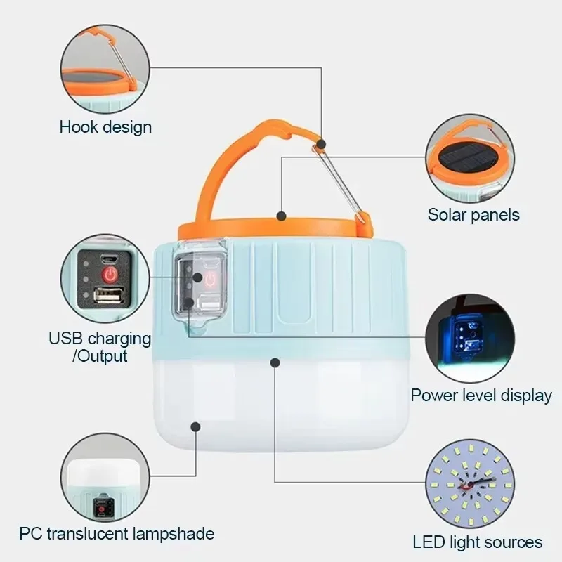 Solar-Camping-Laterne, wiedera – Outdoor Lighting Bulbs Bewertung und Preis