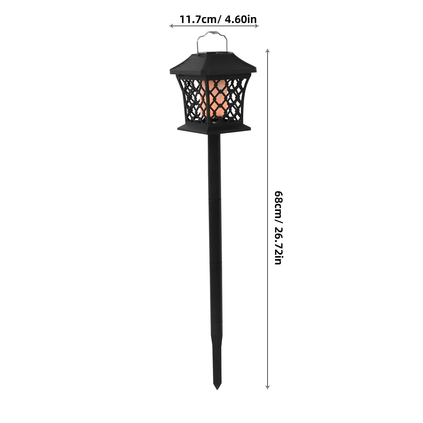 2 Stück Solarleuchten für den  – Outdoor Lighting Driveway Bewertung und Preis