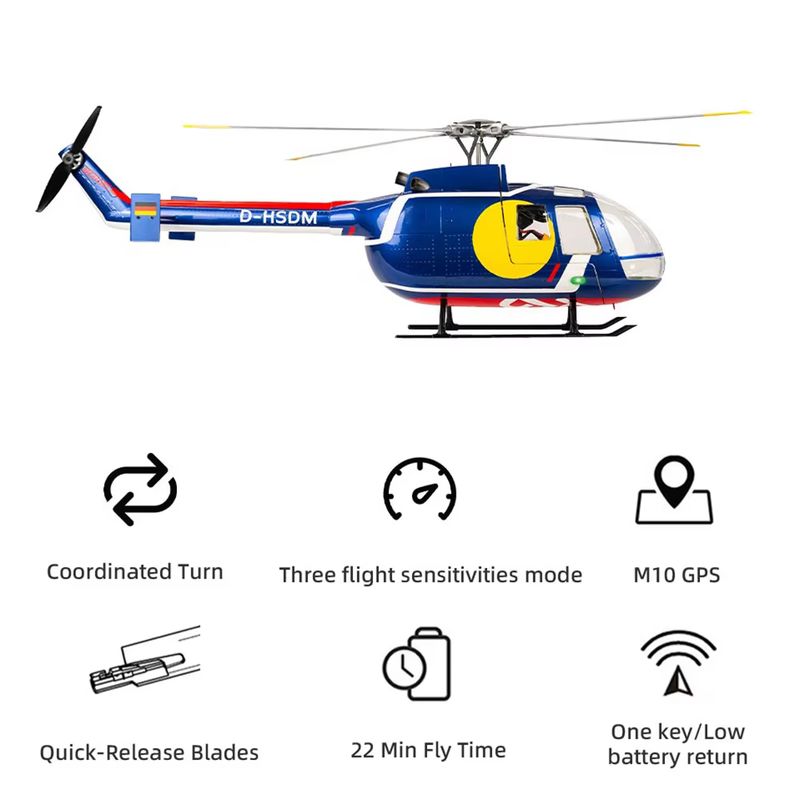 Flügellosflugzeug BO-105 ferng – Outdoor Lighting Uk Bewertung und Preis