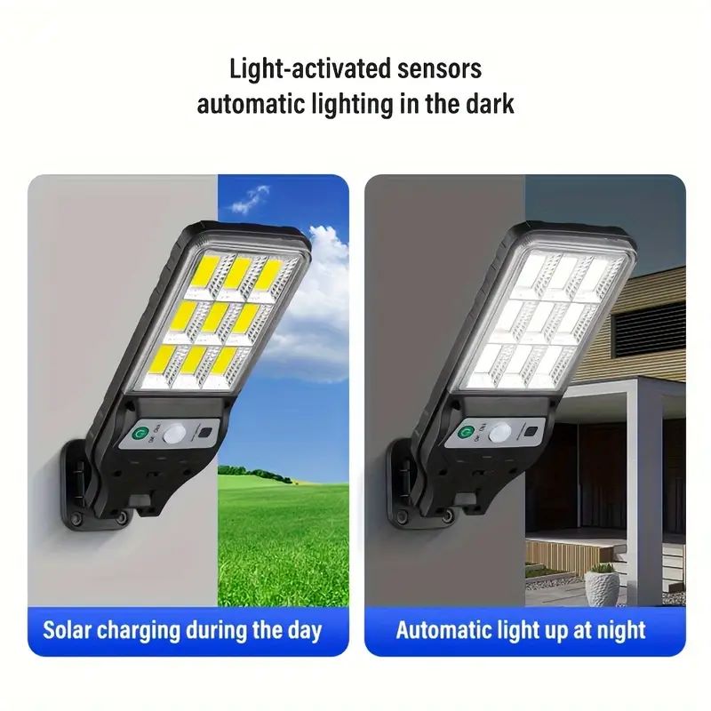 4 Stück Solar-Wandleuchte mit  – Outdoor Lighting On Fence Bewertung und Preis