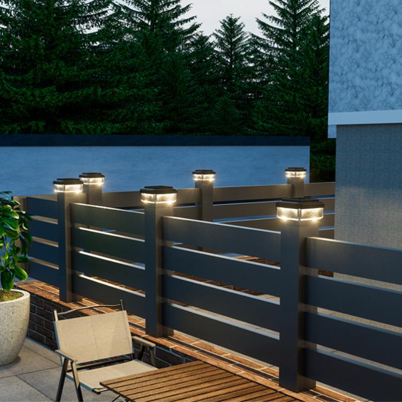 Solar-LED-Pfostenkappenleuchte – Outdoor Lighting On Fence Bewertung und Preis
