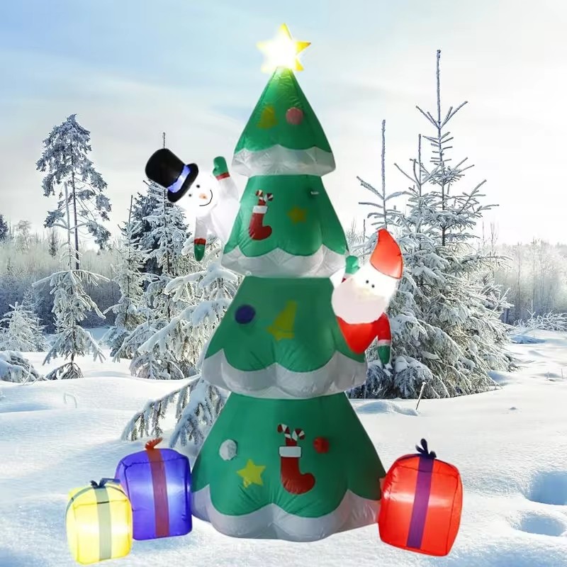 Für 7FT Weihnachtsbaum aufblas – Outdoor Lighting Uk Bewertung und Preis