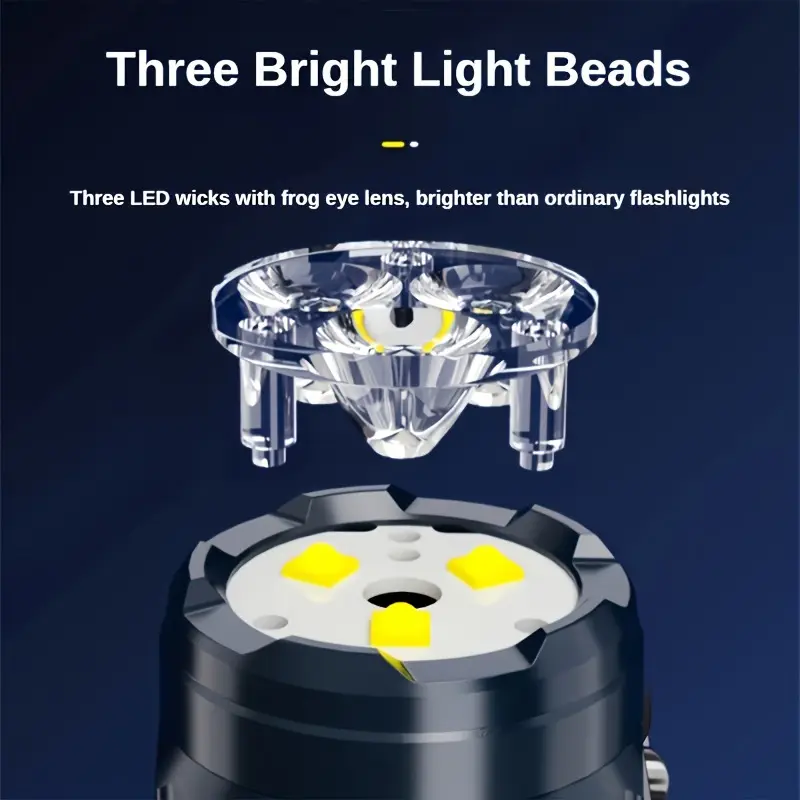 Mini-3LED-Taschenlampe mit Sti – Outdoor Lighting Brands Bewertung und Preis