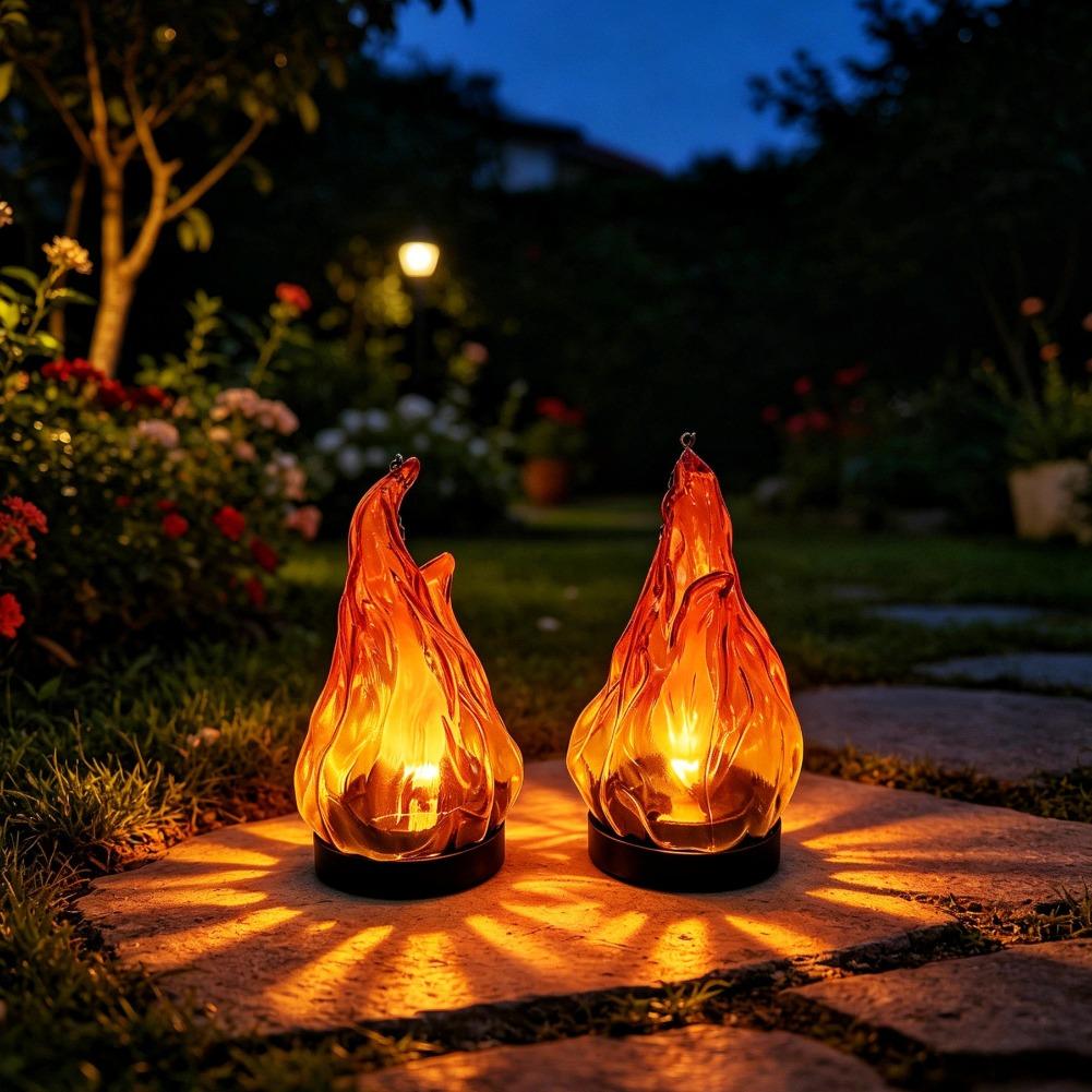 Solar-Flammen-Hängelaterne, IP – Outdoor Lighting Yard Bewertung und Preis