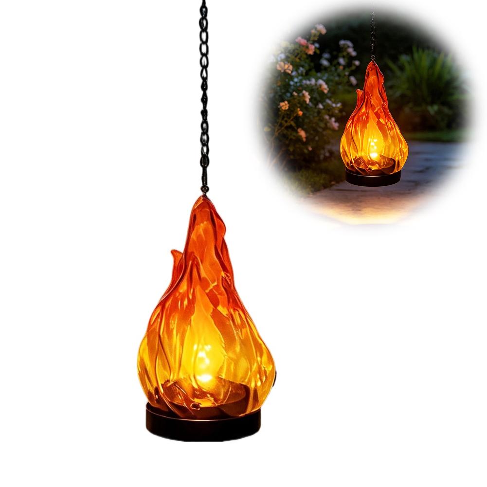 Solar-Flammen-Hängelaterne, IP – Outdoor Lighting Yard Bewertung und Preis