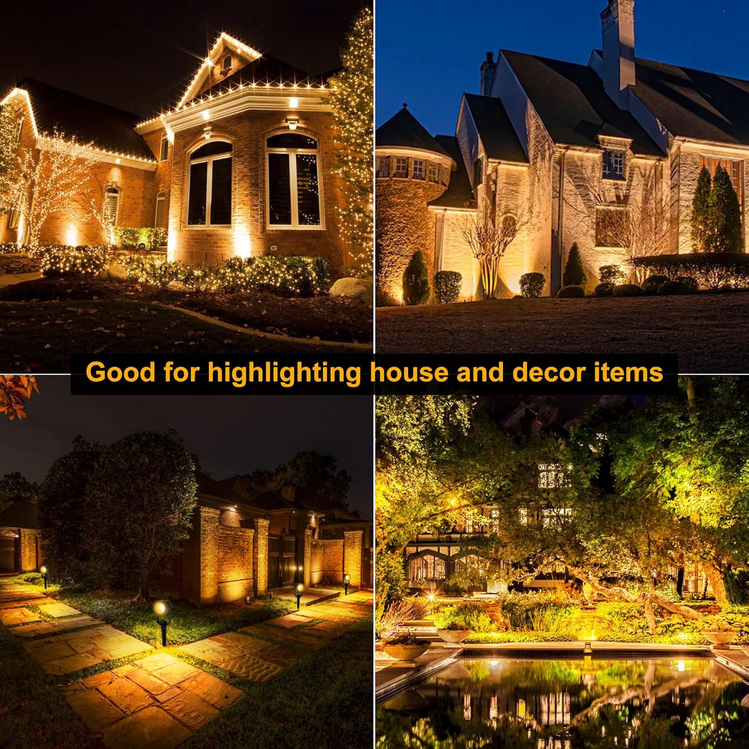 8LEDS 3000K Außenstrahler Land – Outdoor Lighting Uk Bewertung und Preis
